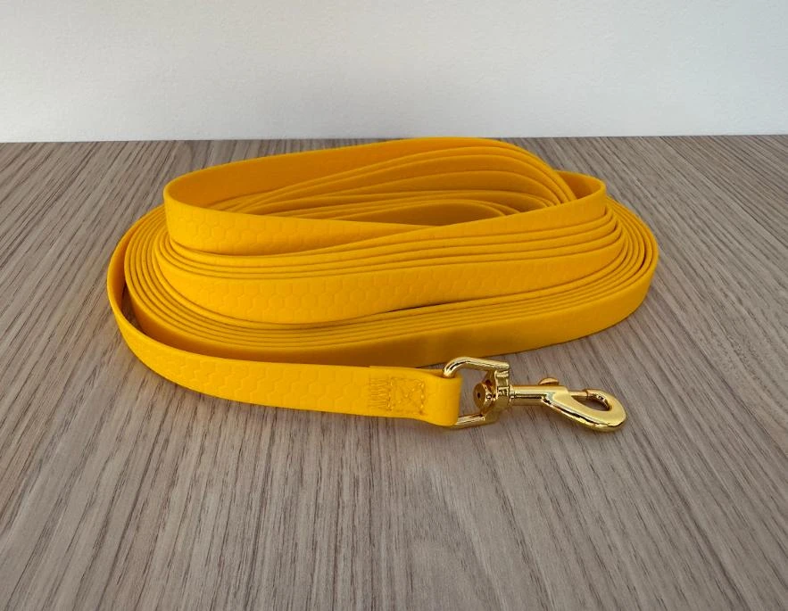 Longe de 9M en biothane hexa imperméable [jaune impérial] – photo 2